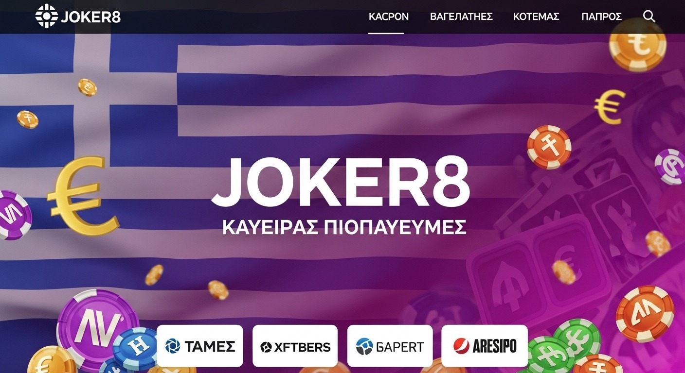 Υποστήριξη τοπικής γλώσσας και νομίσματος joker 8 casino